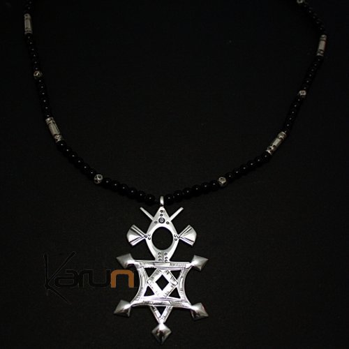 Southern Cross Necklace Sterling Silver  from Karaga Niger Tuareg Tribe Design