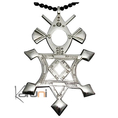 Southern Cross Necklace Sterling Silver  from Karaga Niger Tuareg Tribe Design