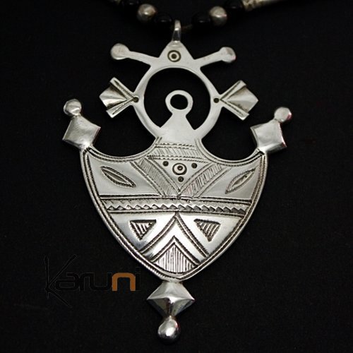 Southern Cross Necklace Sterling Silver  from Iferouane Niger Tuareg Tribe Design 2