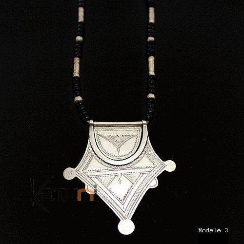 Tuareg necklace silver star