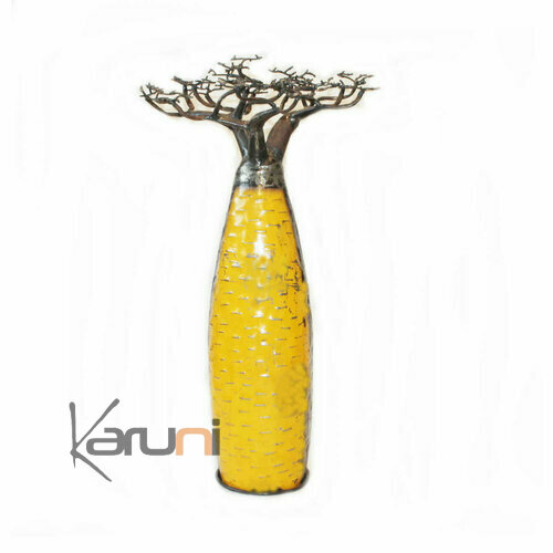 Jewelry Tree Baobab design jewelry holder 60 cm Yellow