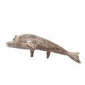 Sculpture bronze Dolphin