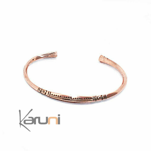 Copper tuareg bracelet
