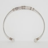 Ethnic Bracelet Sterling Silver Jewelry Round Engraved Men/Women Tuareg Tribe Design 01 c