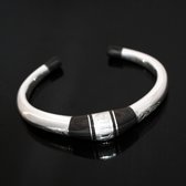 Ethnic jewel, sterling silver bracelet