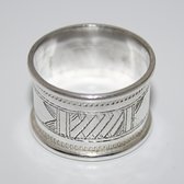 Ethnic Engagement Ring Wedding Jewelry Sterling Silver Large Engraved Men/Women Tuareg Tribe Design 09